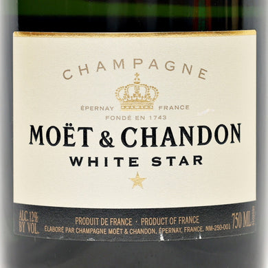 NV Moet & Chandon Champagne White Star in gift box (750ml)