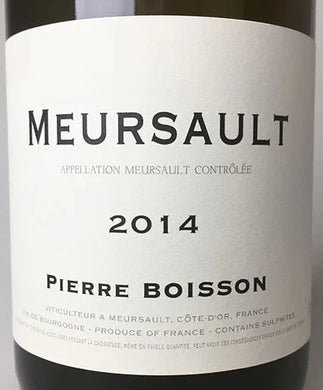 2014 Pierre Boisson Meursault (750ml)