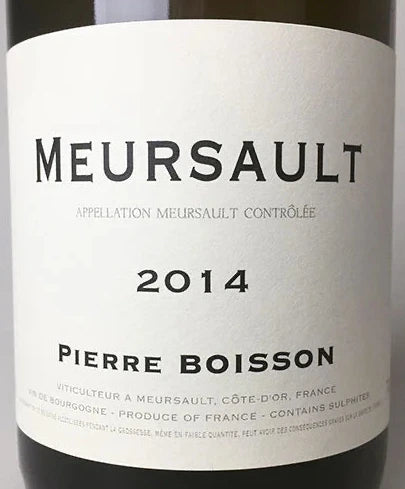 2014 Pierre Boisson Meursault (750ml)