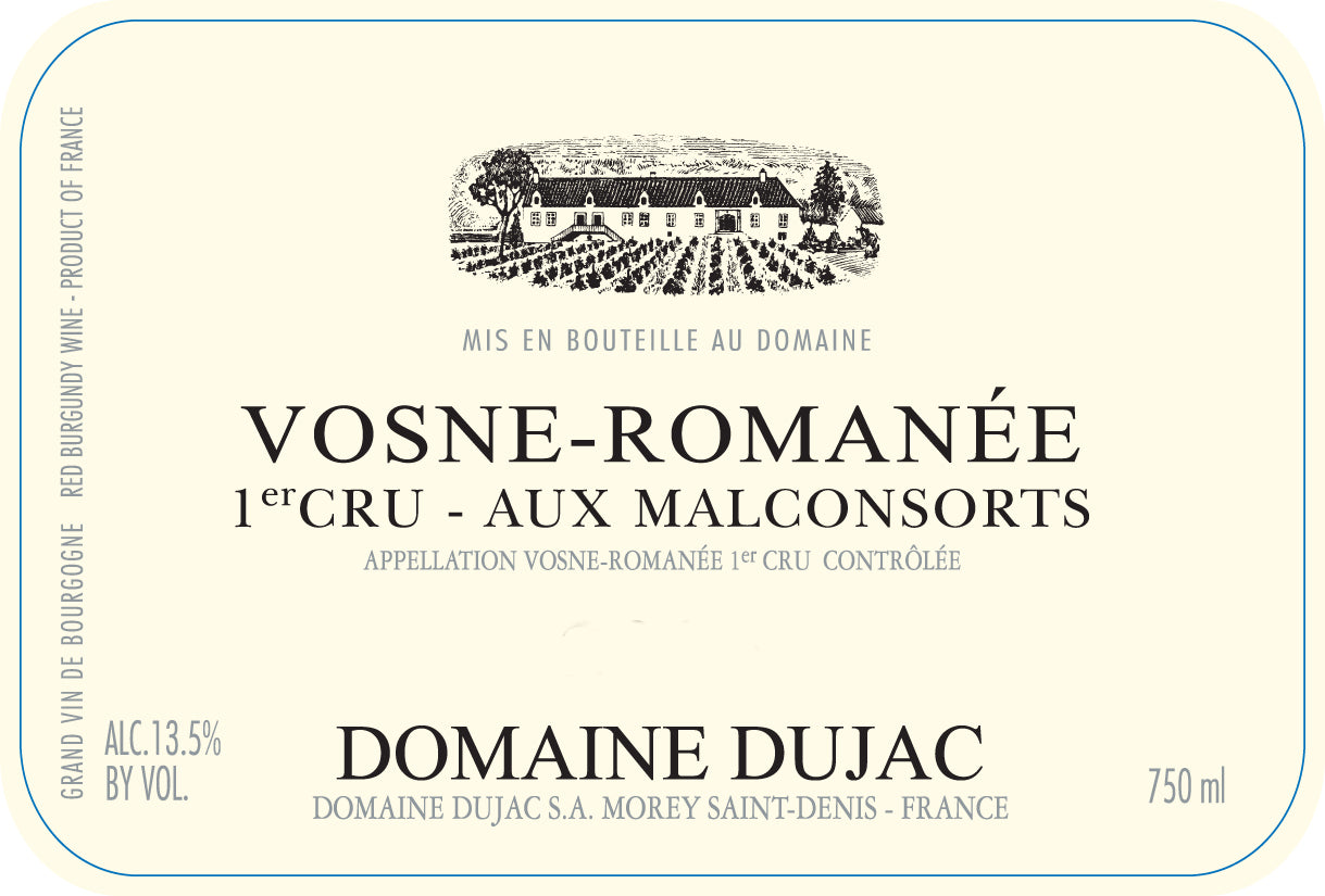 2015 Domaine Dujac Vosne-Romanée 1er Cru Aux Malconsorts (1500ml)