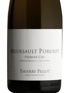 2019 Thierry Pillot Meursault 1er Cru Porusots (750ml)