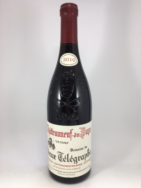 2010 Domaine de Vieux Telegraphe Chateauneuf du Pape La Crau Rouge (750ml)