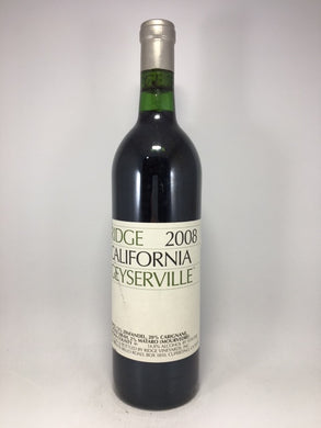 2008 Ridge Geyserville Sonoma Zinfandel (750ml)