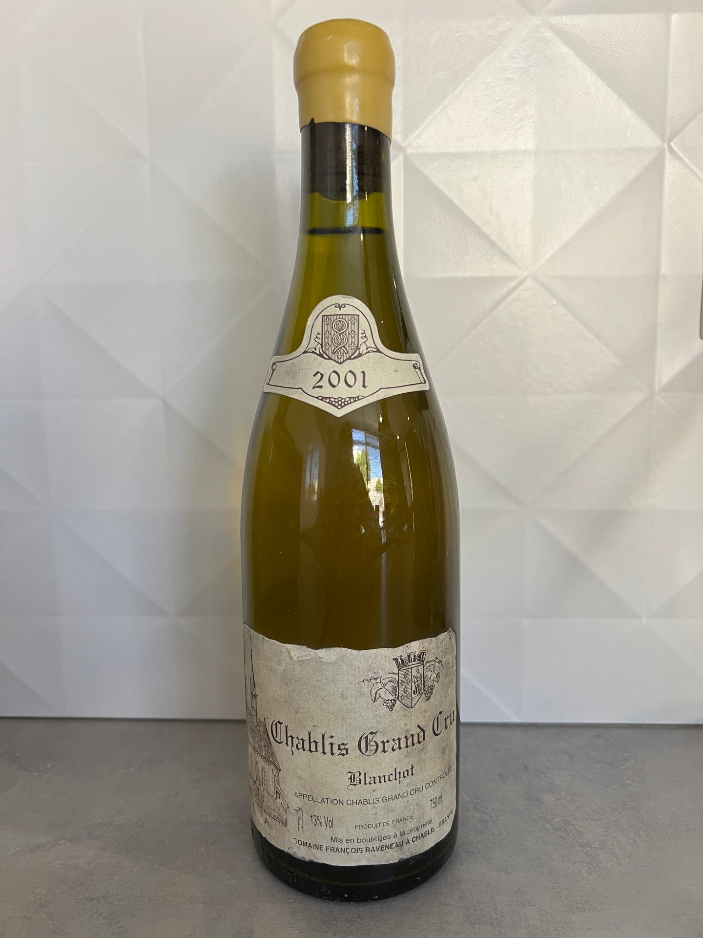 2001 Domaine Raveneau Blanchot (750ml)