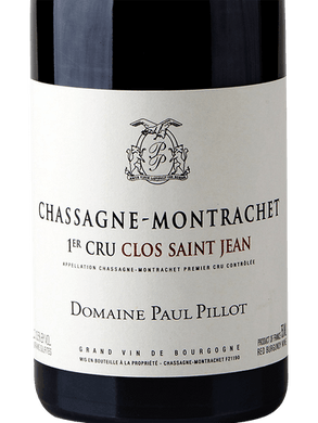 2021 Paul Pillot Chassagne-Montrachet 1er Cru Clos St. Jean Rouge (750ml)