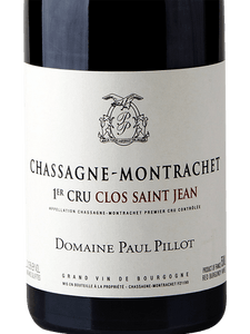2021 Paul Pillot Chassagne-Montrachet 1er Cru Clos St. Jean Rouge (750ml)