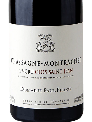 2022 Paul Pillot Chassagne-Montrachet 1er Cru Clos St. Jean Rouge Mag (1500ml)