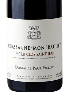 2022 Paul Pillot Chassagne-Montrachet 1er Cru Clos St. Jean Rouge Mag (1500ml)