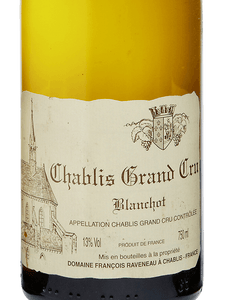 2011 François Raveneau Chablis Blanchot Grand Cru (750ml)