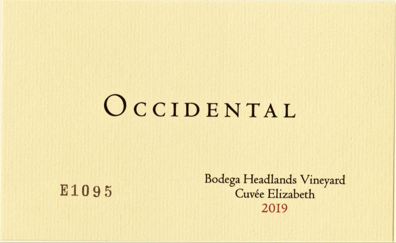 2021 Occidental Bodega Headlands Vineyard Cuvée Elizabeth Pinot Noir (750ml)