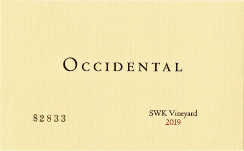 2021 Occidental SWK Vineyard Pinot Noir (750ml)