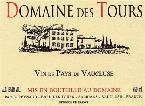 2019 Domaine des Tours Vin de Pays de Vaucluse Rouge (750ml)