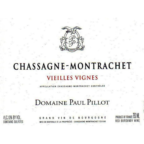 2022 Paul Pillot Chassagne-Montrachet V.V. Rouge (750ml)