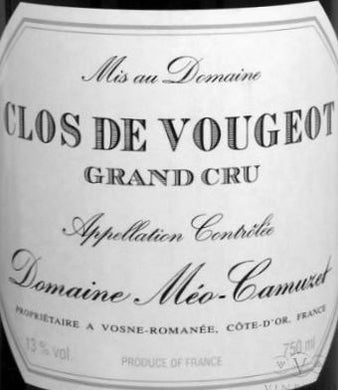 2022 Domaine Méo-Camuzet Clos Vougeot (750ml)