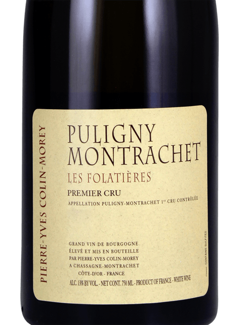 2010 Pierre-Yves Colin-Morey Puligny-Montrachet 1er Cru Les Folatières Mag (1500ml)