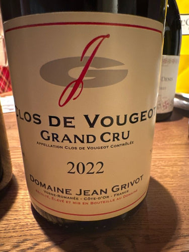 2022 Domaine Grivot Clos Vougeot (750ml)