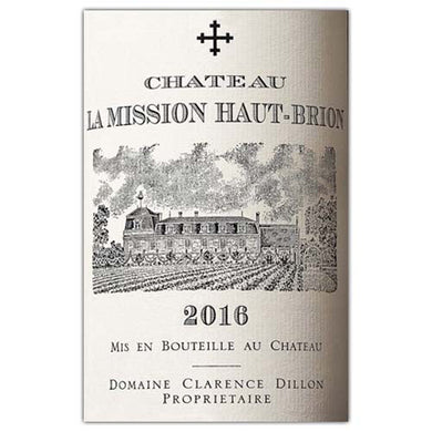 2016 Chateau La Mission Haut Brion, Pessac Leognan Jeroboam (3000ml)