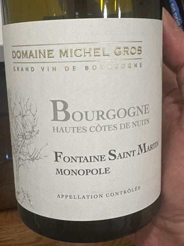2022 Domaine Michel Gros Bourgogne Hautes-Côtes de Nuits Fontaine St Martin Blanc (750ml)