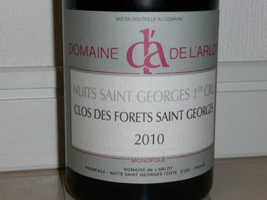 2010 Domaine de L'Arlot Nuits St. Georges 1er Cru Clos des Forêts St. Georges (750ml)