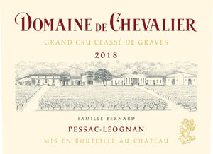 2018 Domaine de Chevalier Rouge, Pessac Leognan (750ml) - Ex-Chateau