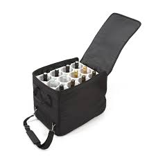 The Wine Check 12-Bottle Carrier