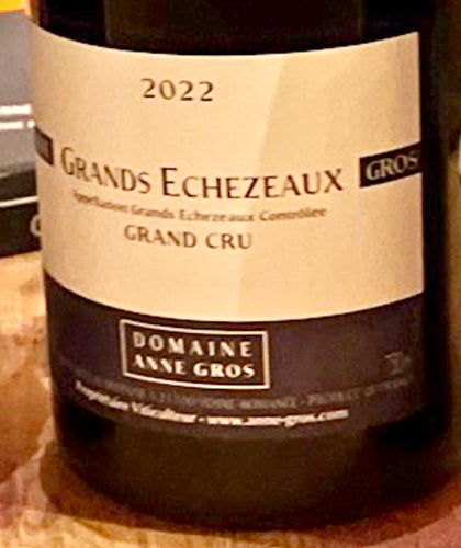 2022 Domaine Anne Gros Grands Echezeaux (750ml)