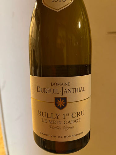 2021 Dureuil-Janthial Rully 1er Cru Le Meix Cadot Vieilles Vignes (750ml)