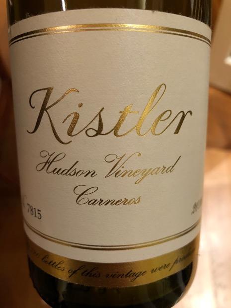 2018 Kistler Chardonnay Hudson Vineyard Carneros (750ml)