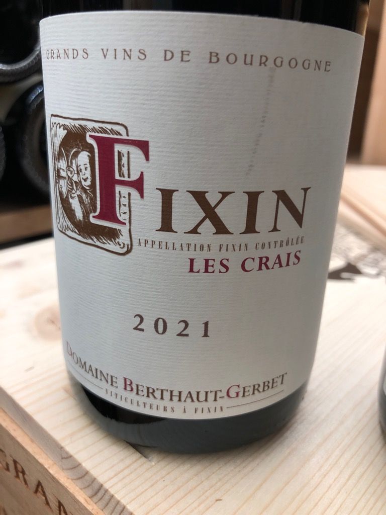 2023 Domaine Berthaut-Gerbet Fixin Les Crais (750ml)