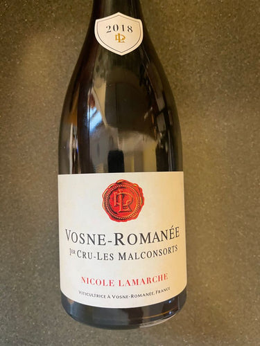 2018 Domaine Nicole Lamarche Vosne-Romanée 1er Cru Aux Malconsorts (750ml)