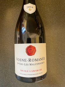 2018 Domaine Nicole Lamarche Vosne-Romanée 1er Cru Aux Malconsorts (750ml)