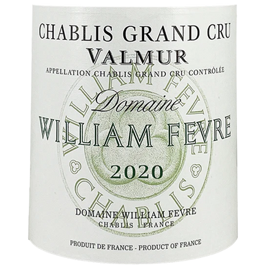 2020 Domaine William Fevre Chablis Grand Cru Valmur (1500ml)