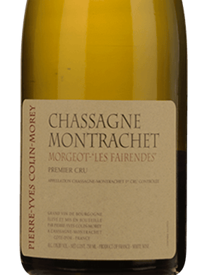 2022 Pierre-Yves Colin-Morey Chassagne-Montrachet 1er Cru Morgeot Les Fairendes (750ml)