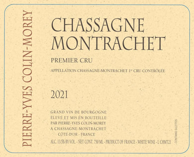 2021 Pierre-Yves Colin-Morey Chassagne-Montrachet 1er Cru (1500ml)