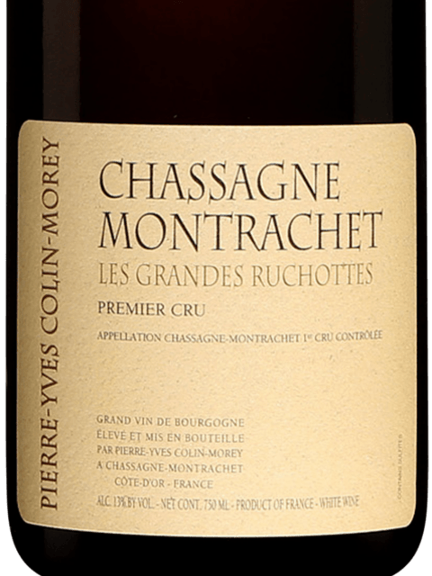 2015 Pierre-Yves Colin-Morey Chassagne-Montrachet 1er Cru Grandes Ruchottes (750ml)