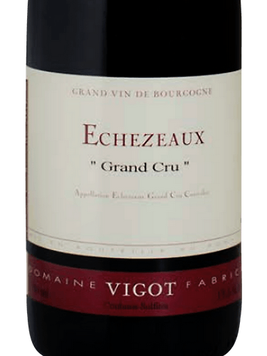 2000 Domaine Vigot Fabrice Echezeaux (750ML)