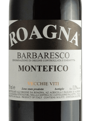 2013 Roagna Barbaresco Montefico Vecchie Viti (750ml)