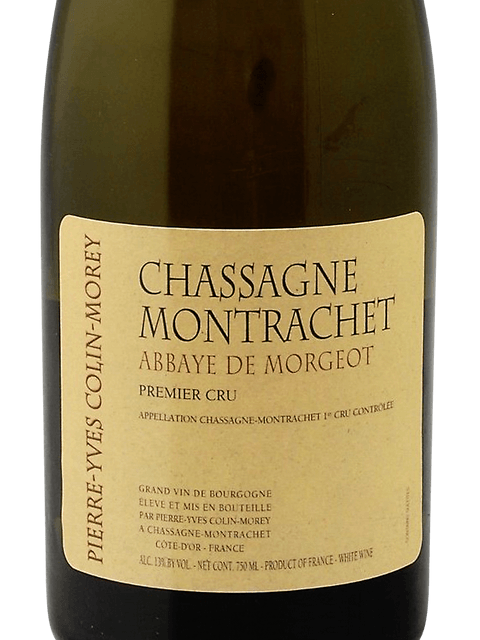 2017 Pierre-Yves Colin-Morey Chassagne-Montrachet 1er Cru Morgeot 3L (3000ml)