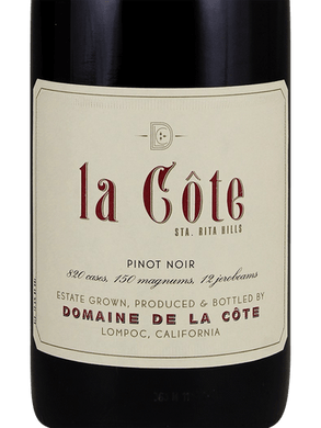 2021 Domaine de la Côte Pinot Noir La Cote (750ml)