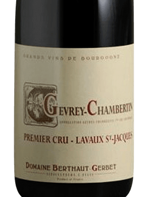 2022 Domaine Berthaut-Gerbet Gevrey-Chambertin 1er Cru Lavaux St. Jacques (750ml)
