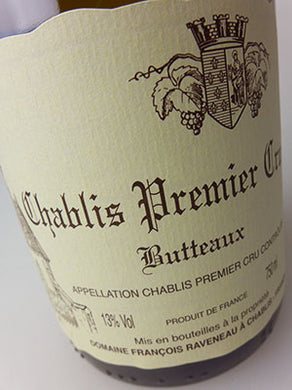 2011 François Raveneau Chablis 1er Cru Butteaux (750ml)