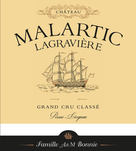 2023 Chateau Malartic-Lagraviere Rouge, Pessac Leognan (6-pack OWC)