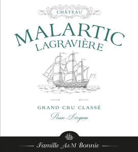 2022 Chateau Malartic-Lagraviere Blanc, Pessac Leognan (750ml) Pre-Arrival