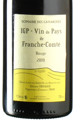 2019 Domaine des Cavarodes (Etienne Thiébaud) Vin de Pays de Franche-Comté Rouge (750ml)