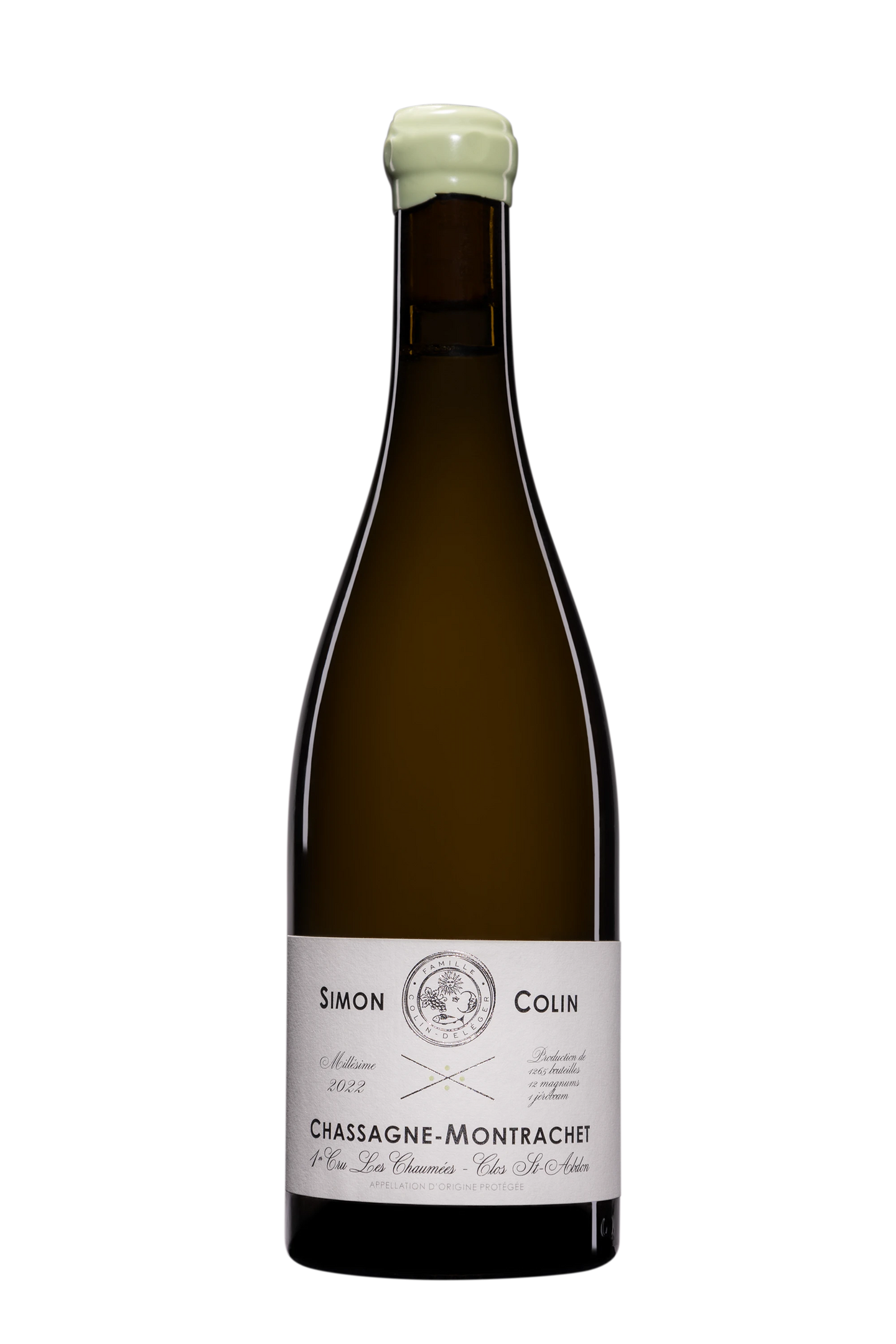 2023 Simon Colin Chassagne-Montrachet 1er Cru Les Chaumées Clos Saint Abdon (750ml)