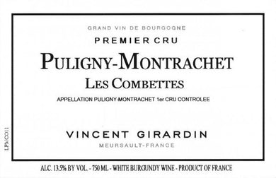 2020 Vincent Girardin Les Combettes, Puligny-Montrachet Premier Cru (750ml)