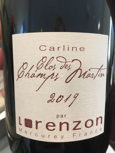 2020 Bruno Lorenzon Mercurey 1er Cru Clos des Champs Martin Carline (750ml)