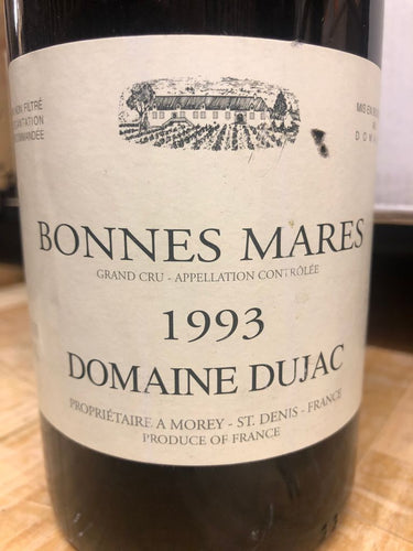 1993 Domaine Dujac Bonnes Mares (750ml)