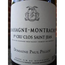 2017 Paul Pillot Chassagne-Montrachet 1er Cru Clos St. Jean (750ml)