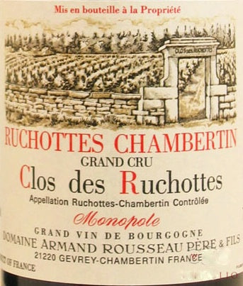 2022 Domaine Armand Rousseau Ruchottes-Chambertin Clos des Ruchottes (750ml)